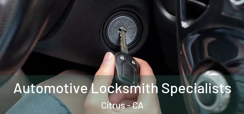  Automotive Locksmith Specialists Citrus - CA