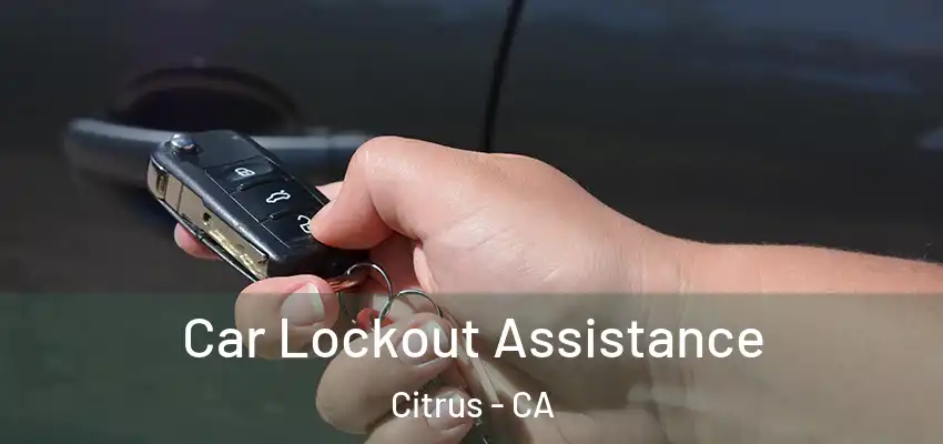  Car Lockout Assistance Citrus - CA