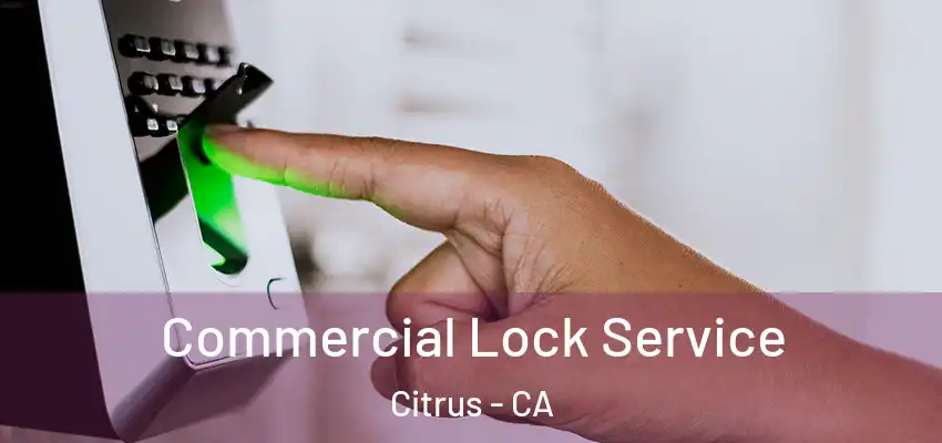  Commercial Lock Service Citrus - CA