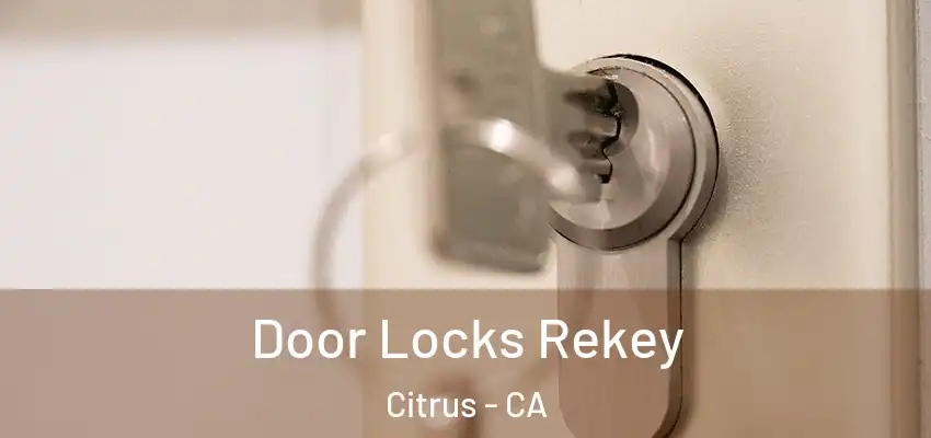  Door Locks Rekey Citrus - CA
