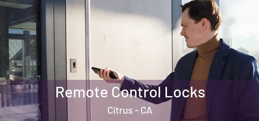  Remote Control Locks Citrus - CA