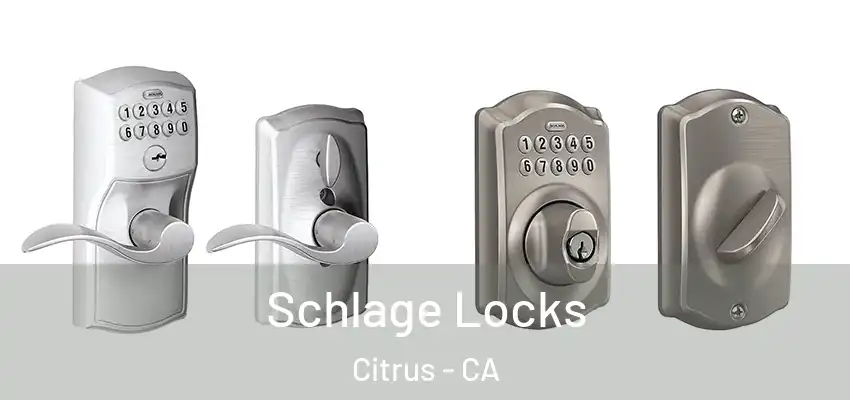  Schlage Locks Citrus - CA