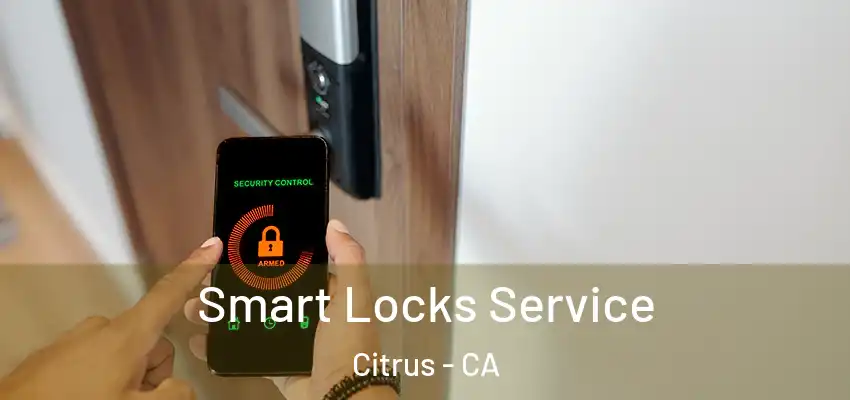 Smart Locks Service Citrus - CA
