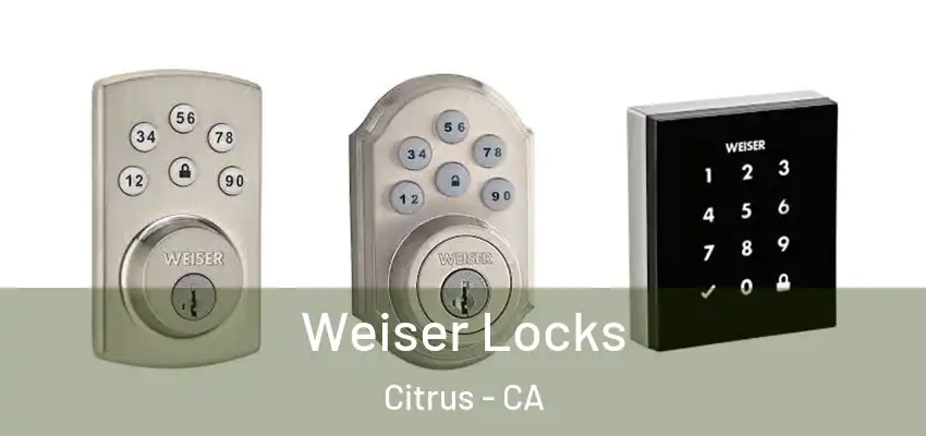  Weiser Locks Citrus - CA